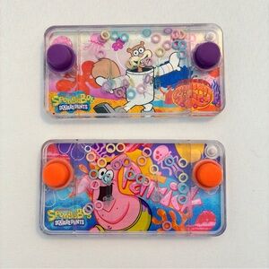 Nickelodeon SpongeBob SquarePants Handheld Water Toss Game Set of 2